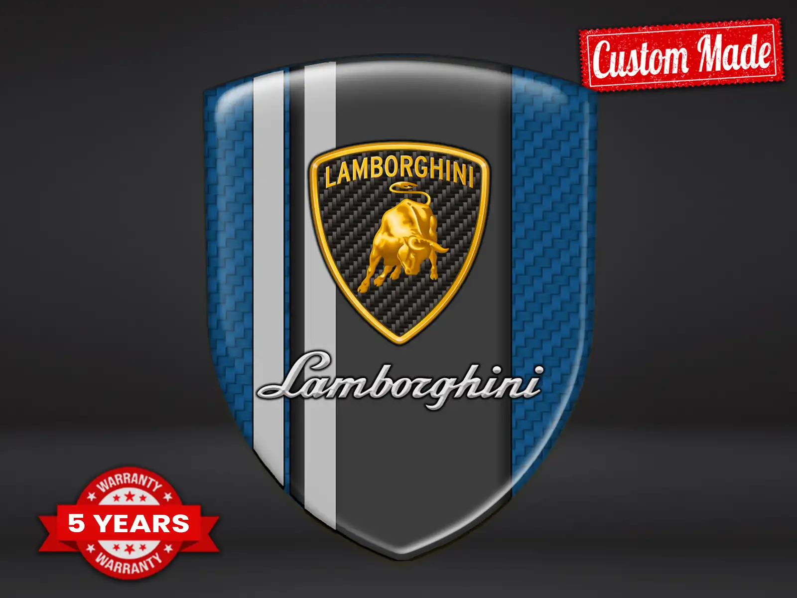 Lamborghini Stoßsticker Druck Edition Anpassbar Robust